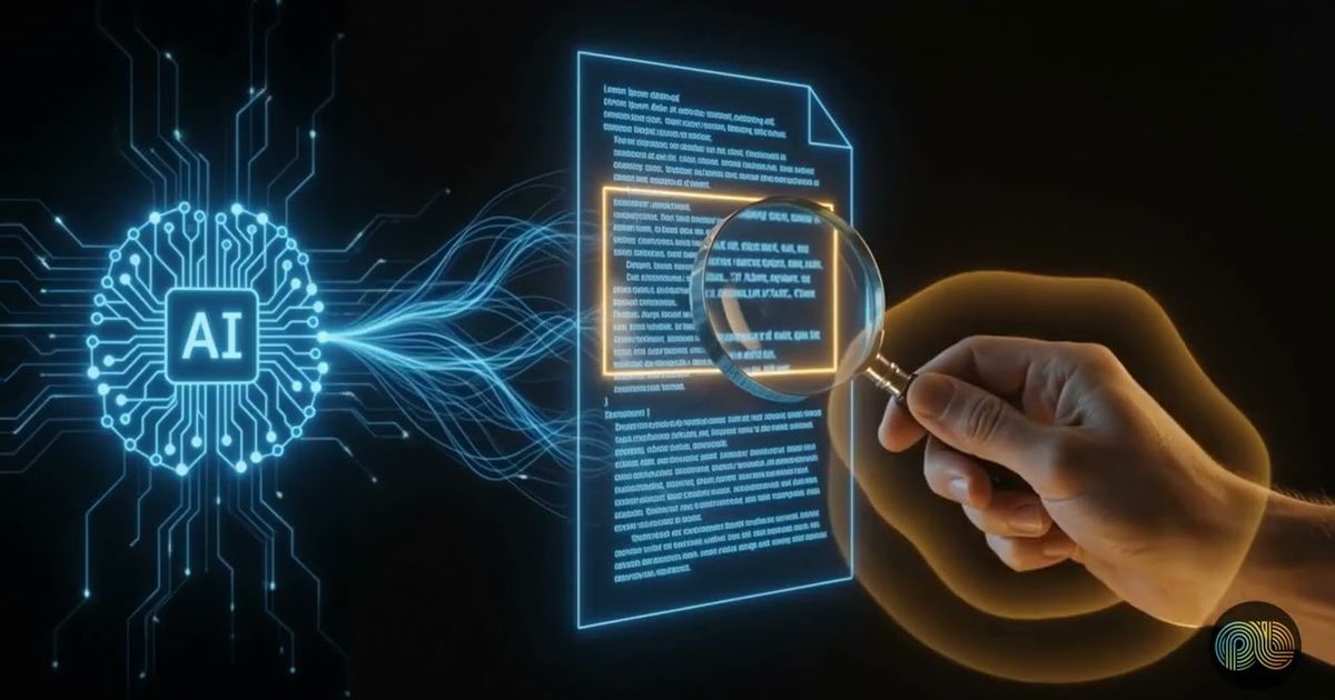 A researcher using AI tools to organize literature review sources — PulseLake video