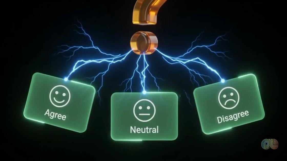 Different survey rating and ranking scale formats compared — PulseLake video